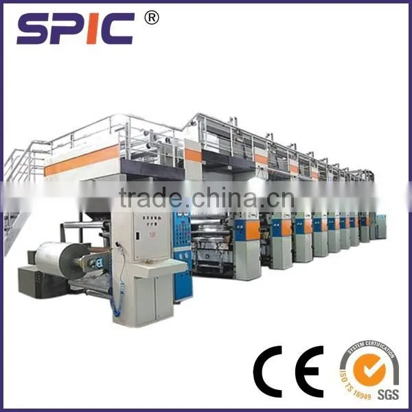 ELS High speed 8 color rotogravure printing machine
