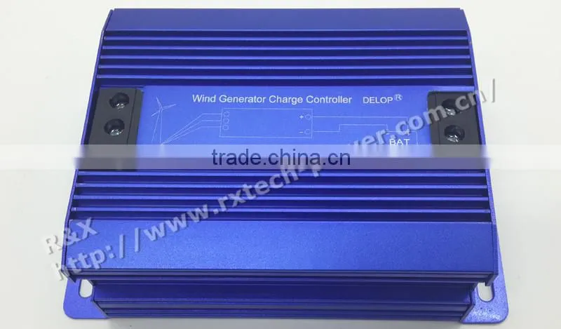 600w wind power controller for 600w wind turbine generator, 12V and 24V optional, max 800w, blue color, high-efficiency