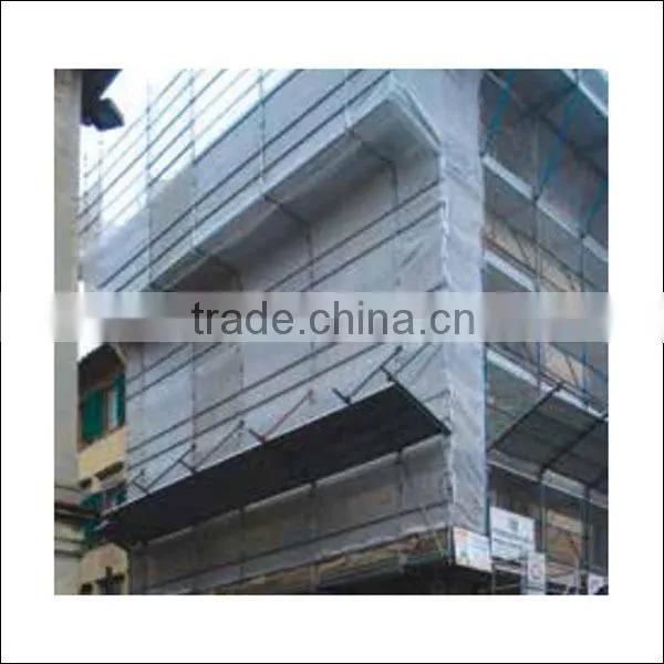 HDPE White dustproof safety netting