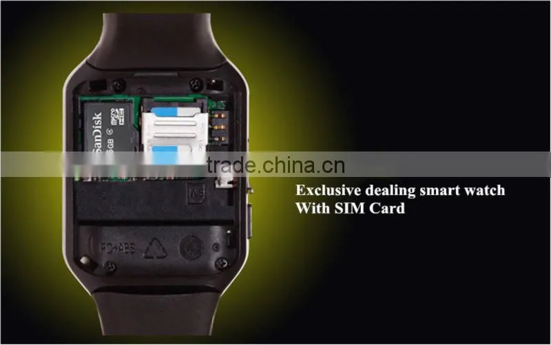all-in-one bluetooth touch screen camera smart watch and phone