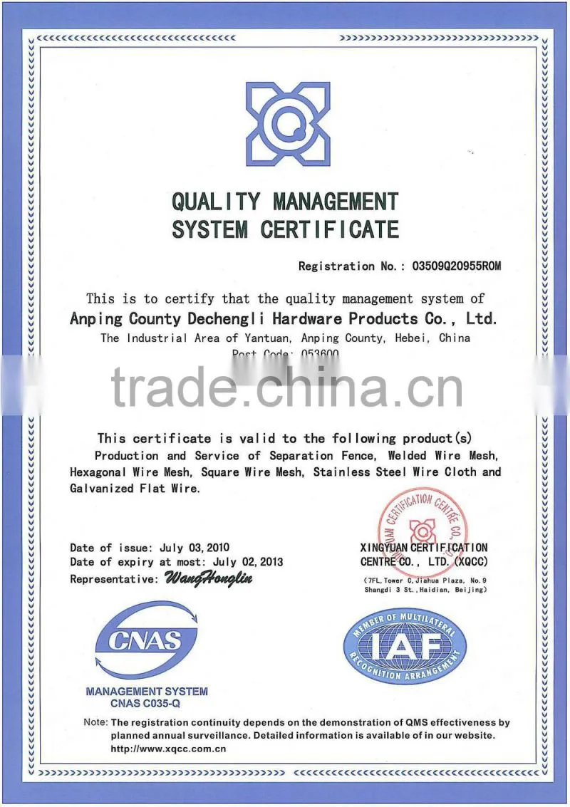 Factory low price high quality galvanized anping gabion baskets