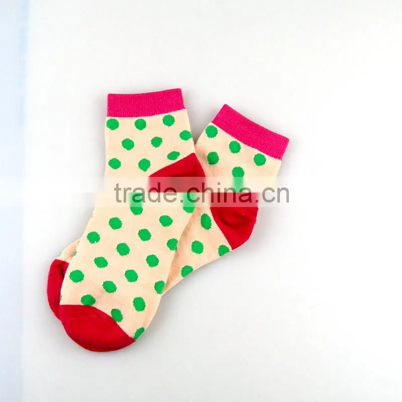 hot sale girls cartoon tube ankle socks factory custom colorful and drop style