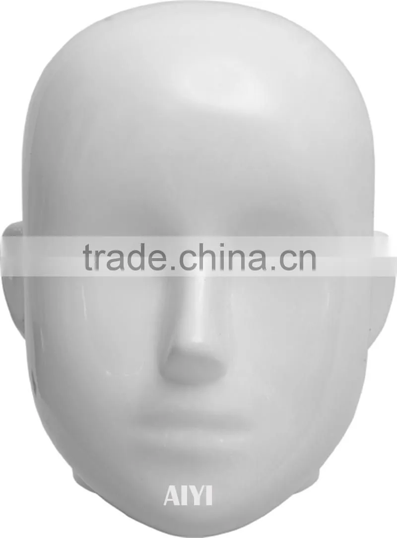 Abstract Realistic Female Head Mannequin Without Face