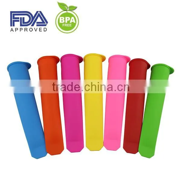 Easy removing silicone ice lolly mold