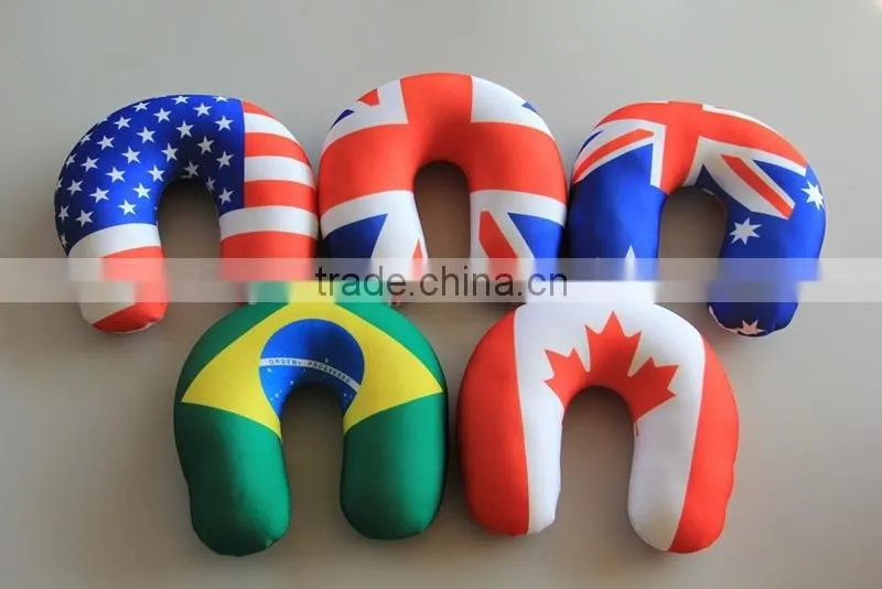 microbeads U shaped travel neck pillow