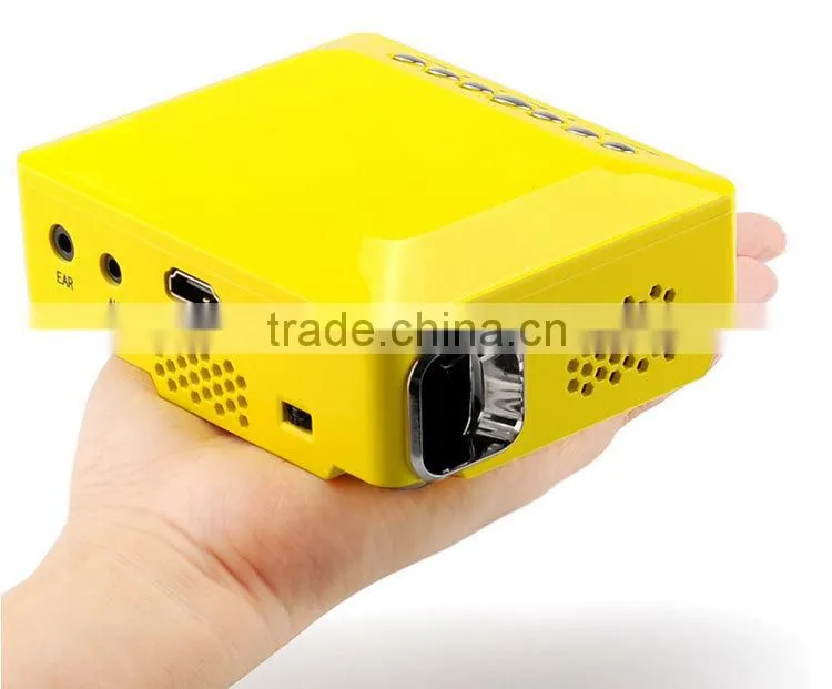Multimedia Home theater Use, Perfect Gift video projector HDMI USB for home cienma use 150 Lumens Cheap mini led projector