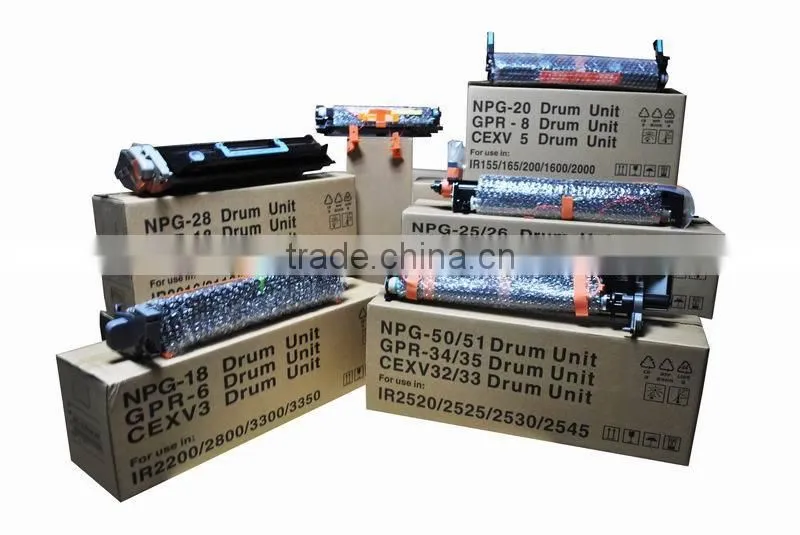 Copier toner Cartridge & G37/GPR25 /G25/G26 Copier drum unit & Copier Drum unit