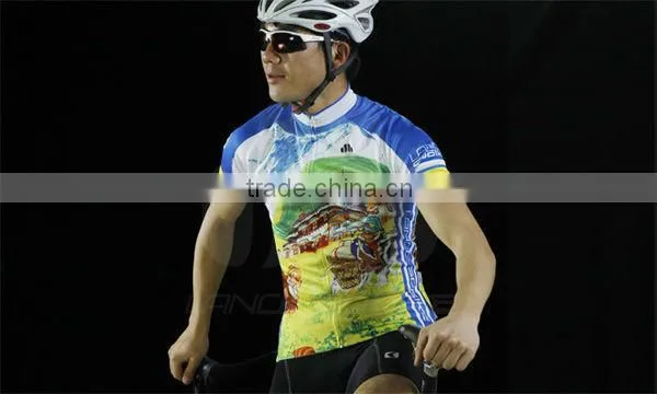 Lance Sobike 2013 Summer Sublimation short Sleeve Cycling gear jersey