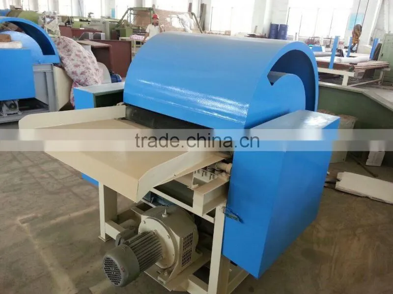 HFK-3000 nonwoven polyester wadding felt opener machine, waste felt opening machine