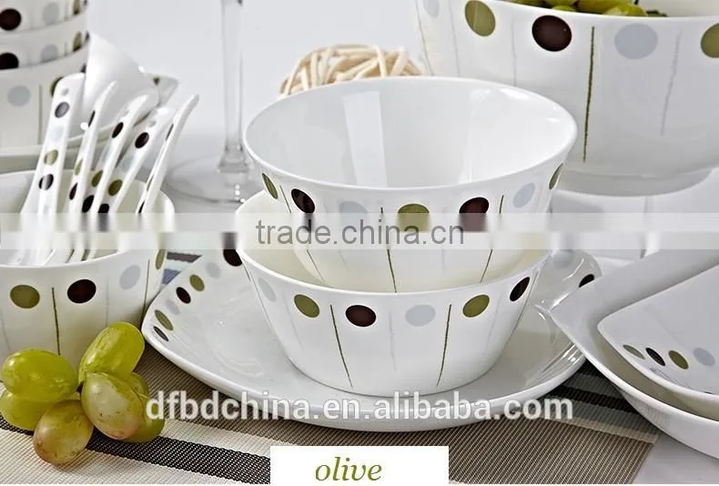 22pcs bone china dinner set/dinnerware sets/porcelain dinner sets
