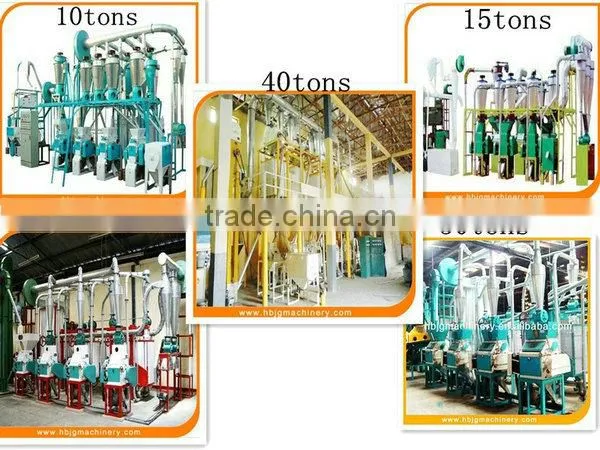 China supplier automatic wheat/corn/maize/teff/rice/barley/grain flour milling machine plant/ flour mill machine with price