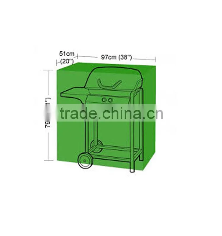 2015 POPULAR PRODUCTS BBQ BUDDY PE HOODED BBQ COVER