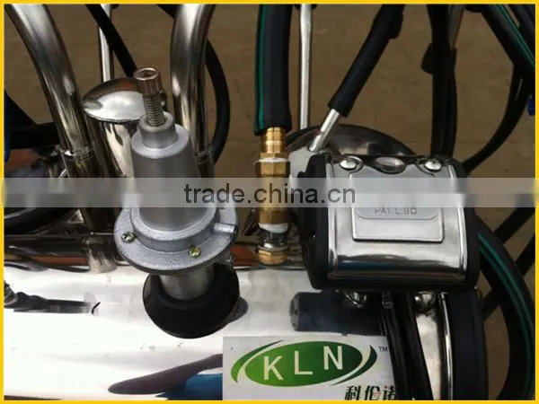stainless steel trolley milking machine