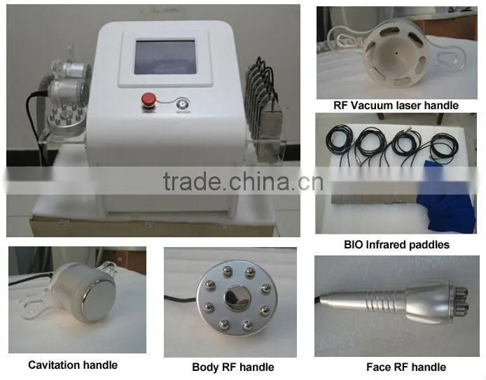 (CE) keywords cavitation rf machine wrinkle remove skin lifting rf and bio infrared skin tightening machine