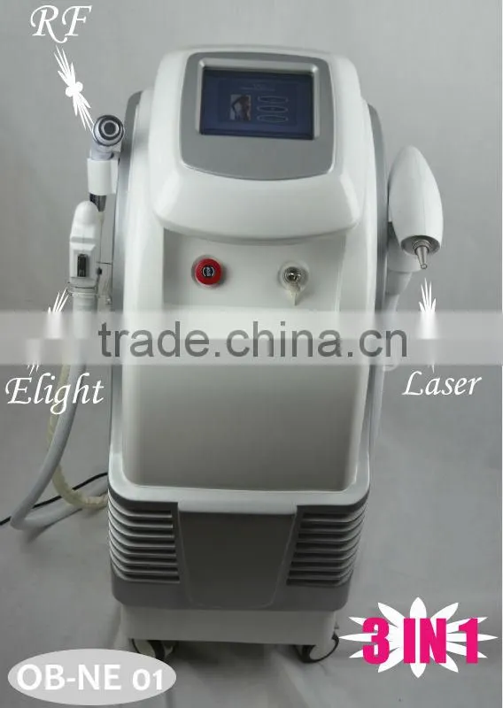 Beauty ipl machine 3 in1 multifunction equipment rf laser
