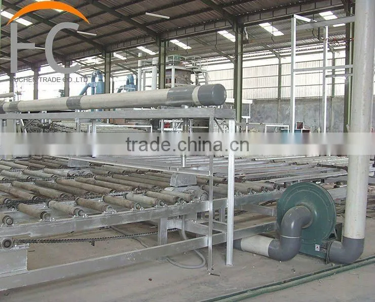 full automatic paper faced gypsum board machinery