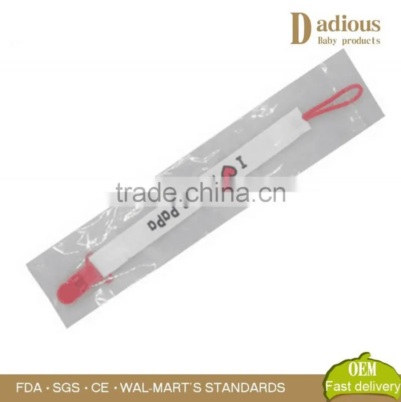 Wholesale Custom Funny Baby Soother Pacifier Dummy Clip