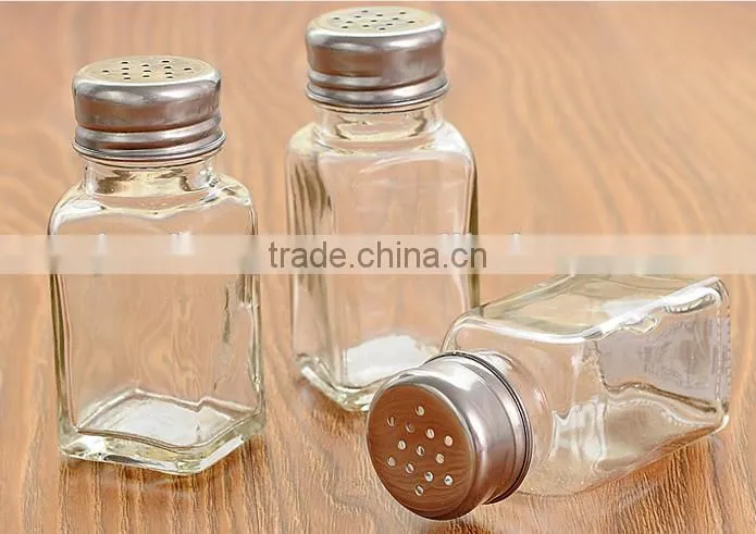 janpanese glass salt and pepper shaker set