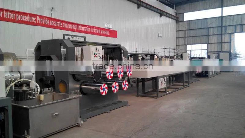 High efficiency 90mm single screw pp monofilament yarn machinery for sale