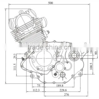 2016 most cost effective zongshen engines for atv 350cc