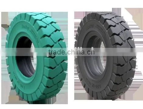 non marking forklift tires 600-9 white from china