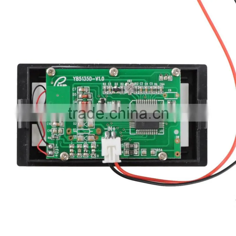 2-wire 7V-20V DC car digital voltmeter, Voltage Meter for motorcycle