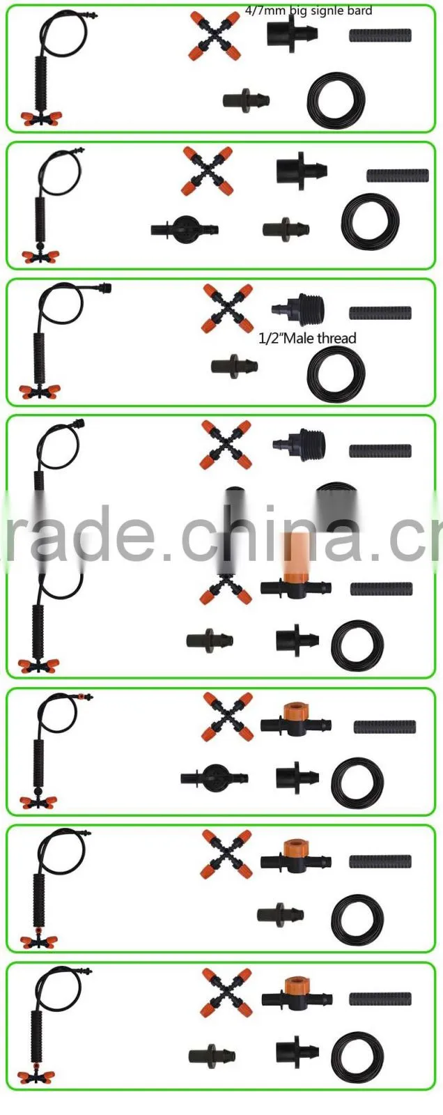 mini sprinkler,cross atomizer,practical farm irrigation sprinkler