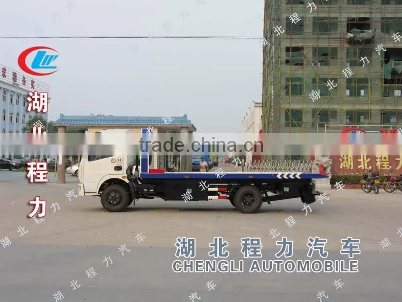 Dongfeng flatbed tow truck