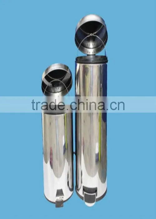 Stainless Steel Pedal Filp Waste Basket