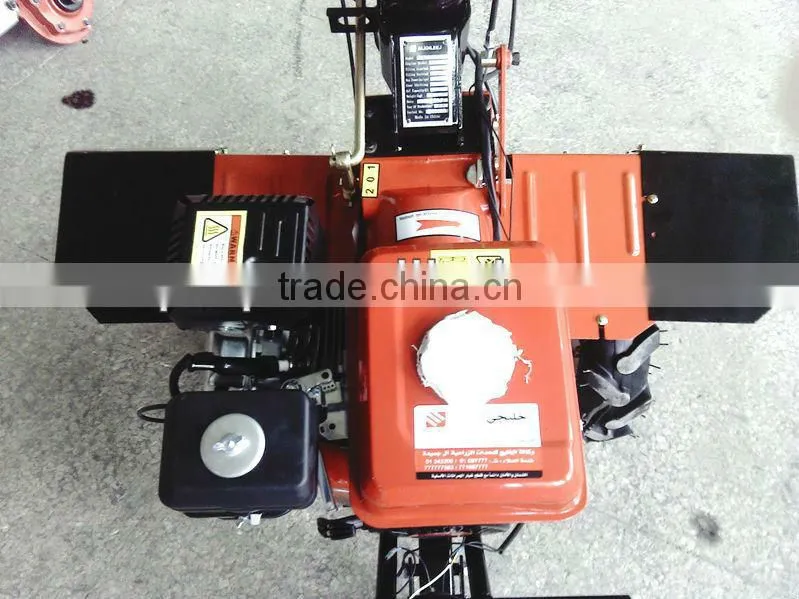 MeiQi 7.0HP 170F gasoline engine power tillers with lamp and front wheel