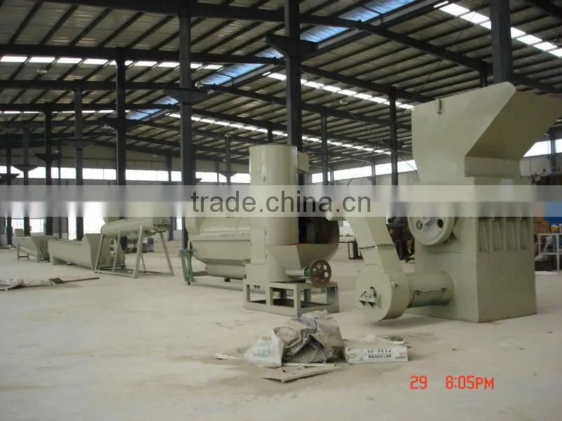 Hot sale PET bottle crush and wash line recycling machine making PET flakes
