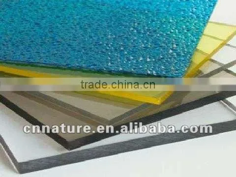 Bayer 3113 polycarbonate sheet/green color for decoration