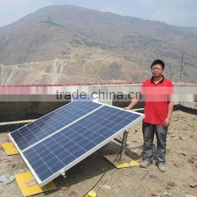 285W poly silicon solar module /285watt solar panel with outlet