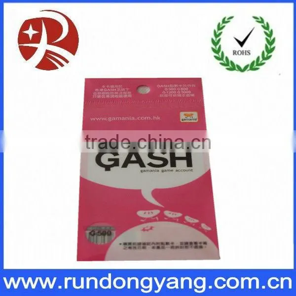 Top quality transparent opp bag for packing