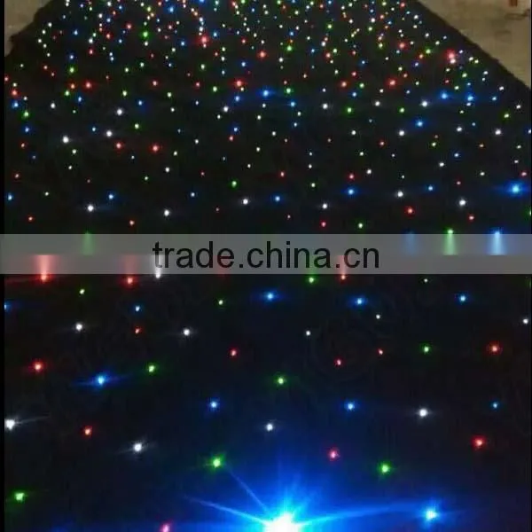 Professional P8 LED Fullo 3in1 color low weight curtain