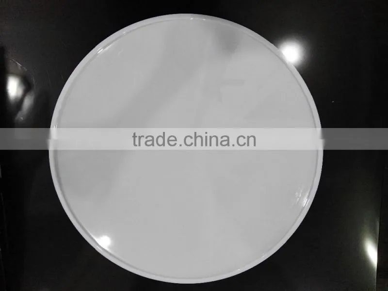 custom bliter plasitc white PMMA lampshade for LED light
