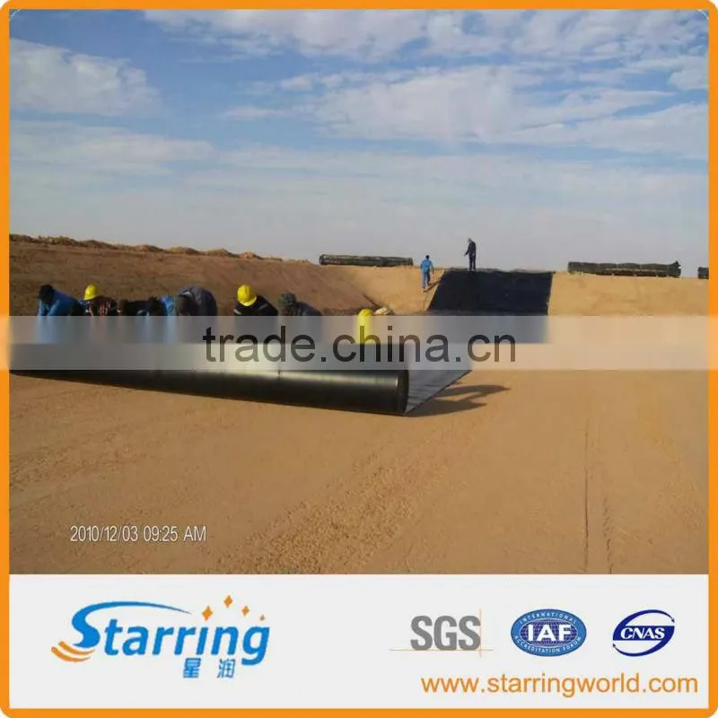 HDPE Plastic Geomembrane for construction for Water Storage