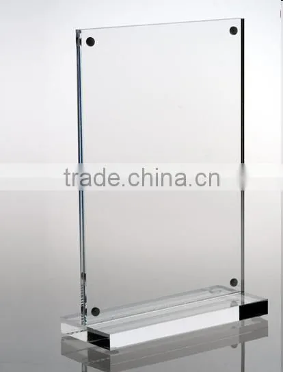 clear acrylic wine bottle holder for hotel/resturant/bar/home