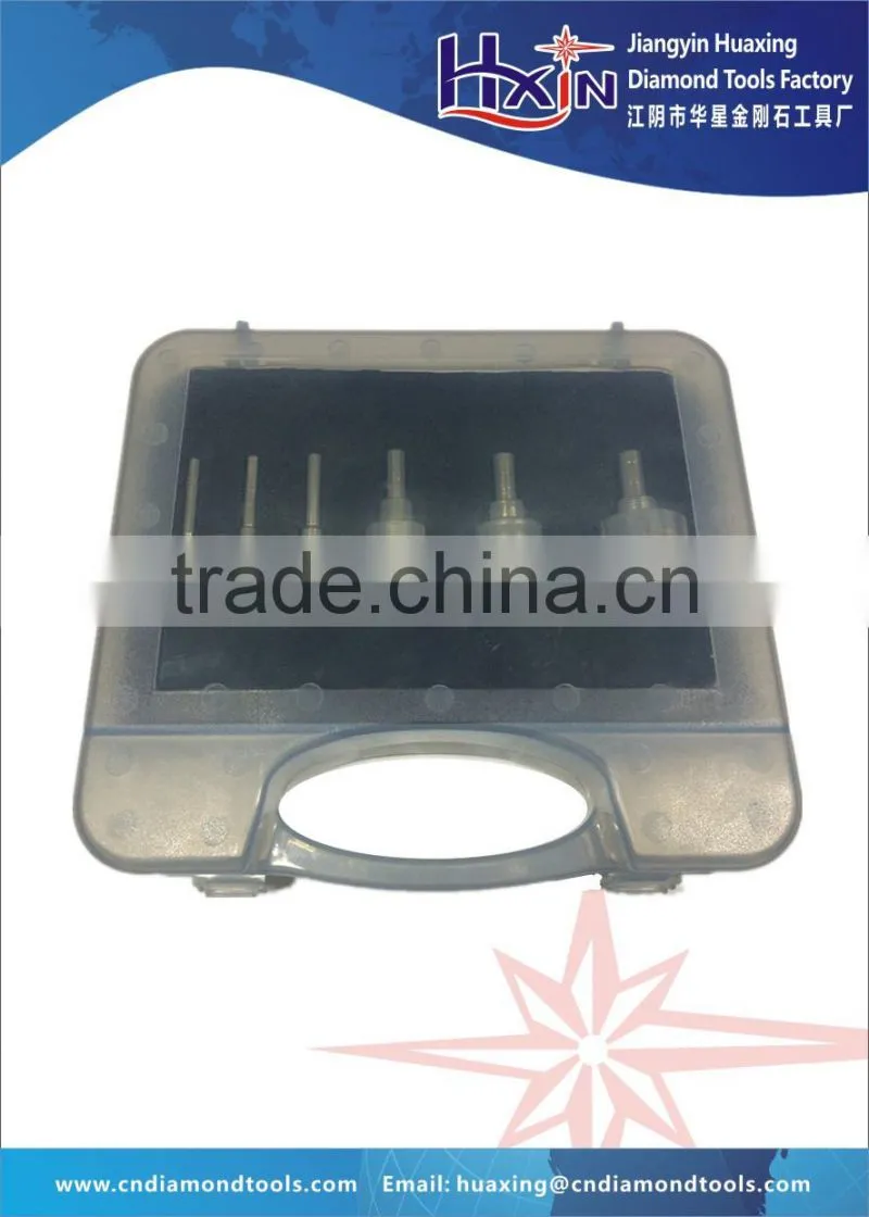 Good quality Electroplated Diamond core drill bits with stainless steel drill guide