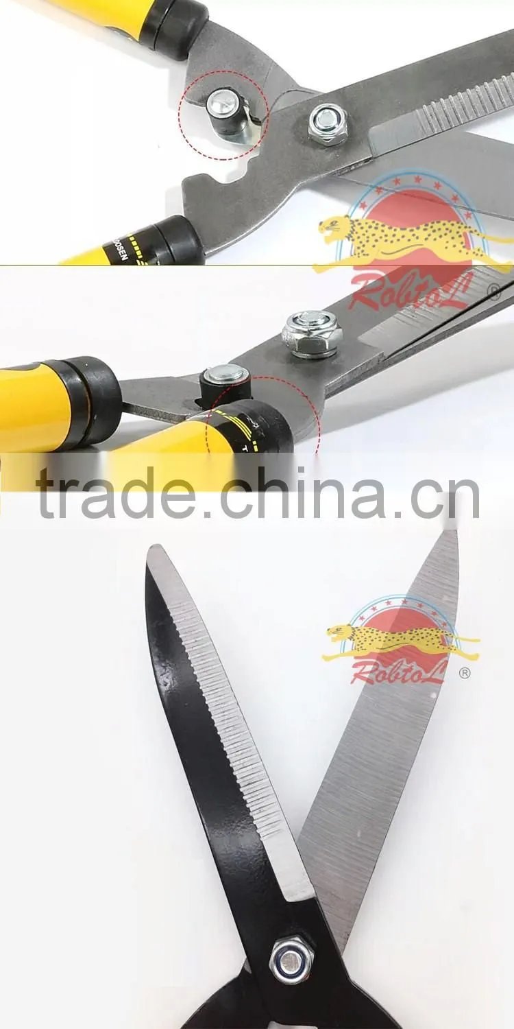 31" anvil bypass lopper telescopic long extend handle tree branch pruning shears pruner grass hedge shear