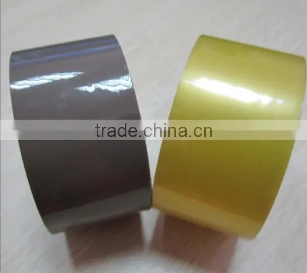 Low noise Colored OPP adhesive packing tape Logo Printed for carton sealing