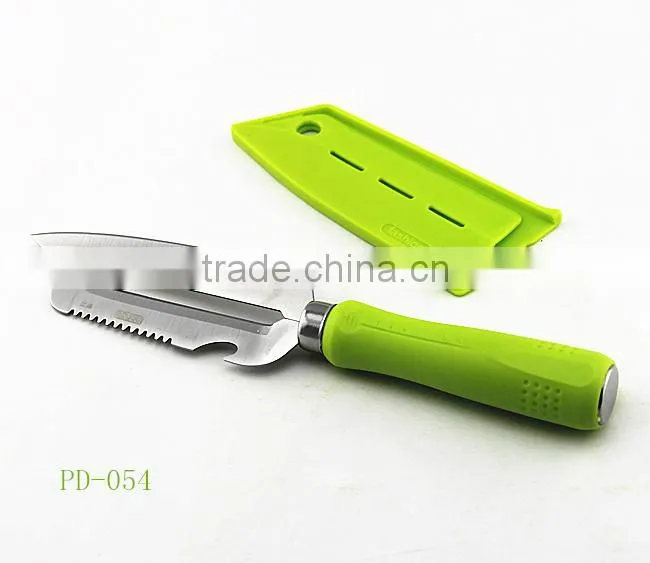 Stainless steel vegetable peeler with cover PD-056