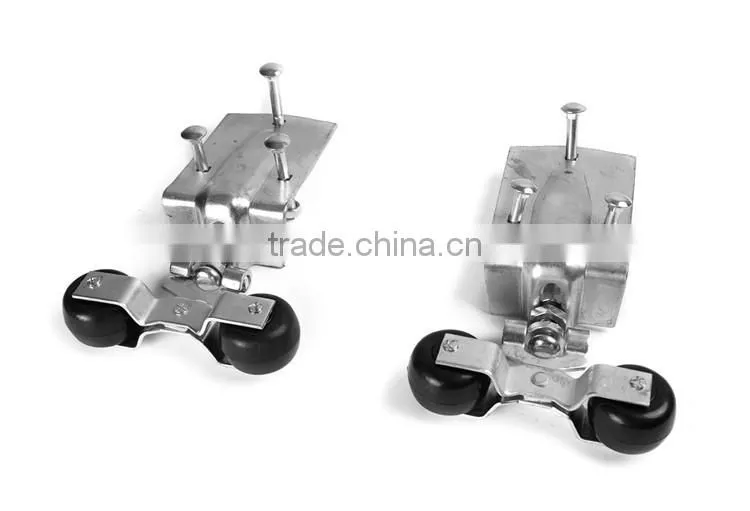 whole sale high quality good price wooden glass barn sliding door hardare track roller