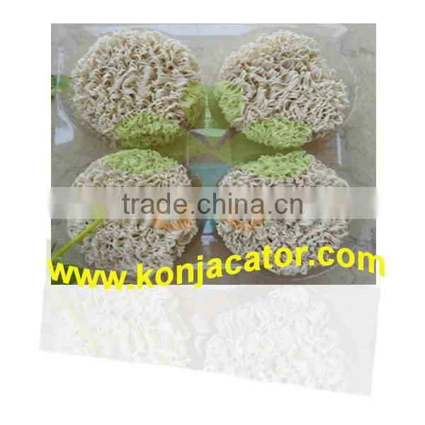 Konnyaku vegan instant noodles dried shirataki konjac pasta made from natural glucomannan powder