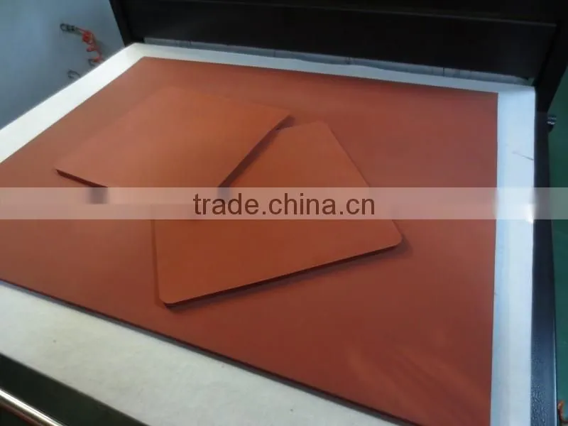silicon rubber sheet, silicone mat for heat presses (different sizes available)