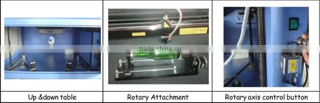 China-made 600*400mm acrylic/wood/plywood/mdf/rubber/stone/plastic laser engraving equipment with CE certificate