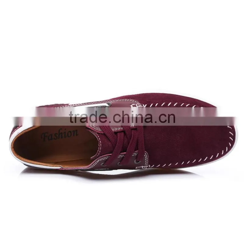 hot sell china brand men casual shoes fashion have sample high quality, adults relaxation board shoes casual with leather
