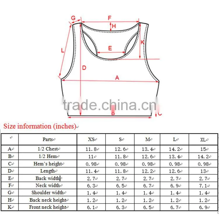 2017 Fashionable sexy yoga women's sublimation sports bra
