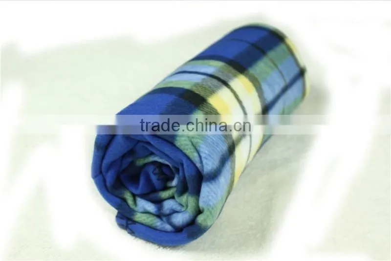 Cheap price soft 100 polyester fleece blanket factory china