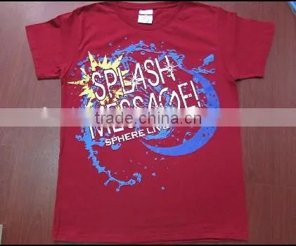 180g 100% cotton blank t-shirt wholesale custom logo printing unisex t-shirt